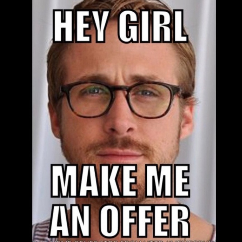 Love the item but not the price? Make me an offer!